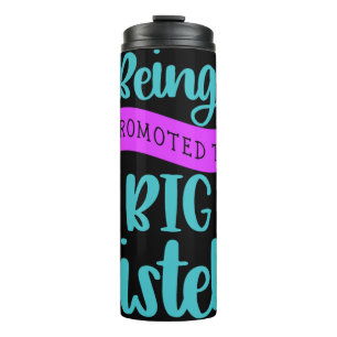 In große Schwester befördert werden Thermosbecher