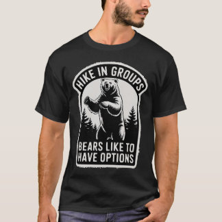 In Gruppen Wandern Bären mögen es T-Shirt