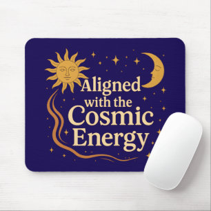 In Harmonie mit der kosmischen Energie Boho Himmel Mousepad