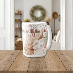 In Harmonie mit der Wildnis Tasse Boho Keramikta