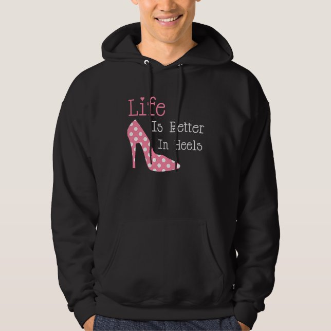 In Heels Shoe Hoodie (Vorderseite)