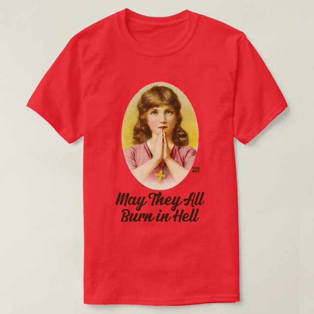 IN HELL 1 GEBUREN T-Shirt (Design vorne)