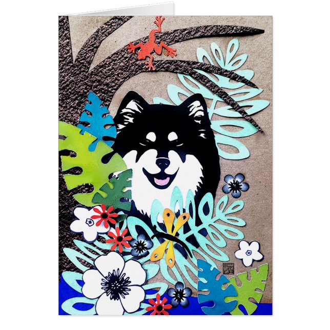 IN HERDEN LEBEN von LIBELLEN papercut Illustration (Vorne)