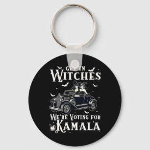 In Hexen stimmen wir für Kamala Halloween Elect Schlüsselanhänger