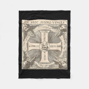 In Hoc Signo Vinces Lamm Gottes In Diesem Zeichen Fleecedecke