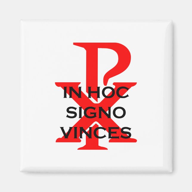 In Hoc Signo Vinces Magnet (Vorne)