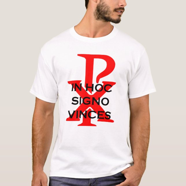 In hoc Signo Vinces T-Shirt (Vorderseite)