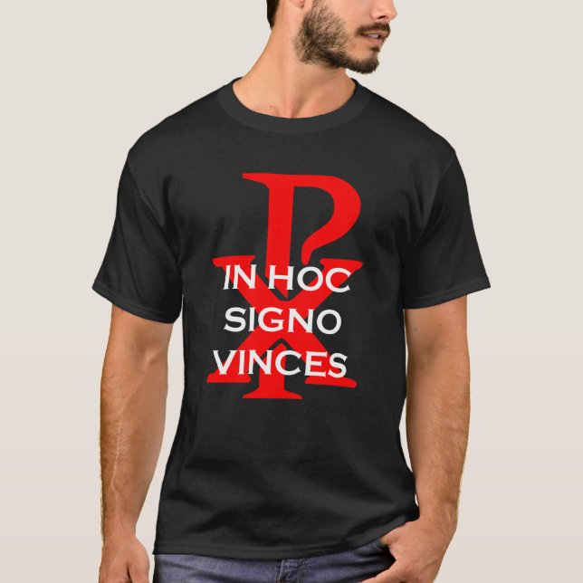 In hoc Signo Vinces T-Shirt (Vorderseite)