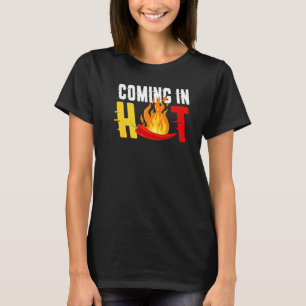 In Hot Flaming Pfeffer Pun for Food T-Shirt