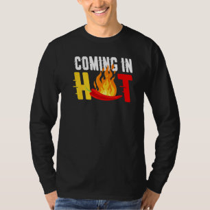 In Hot Flaming Pfeffer Pun for Food T-Shirt