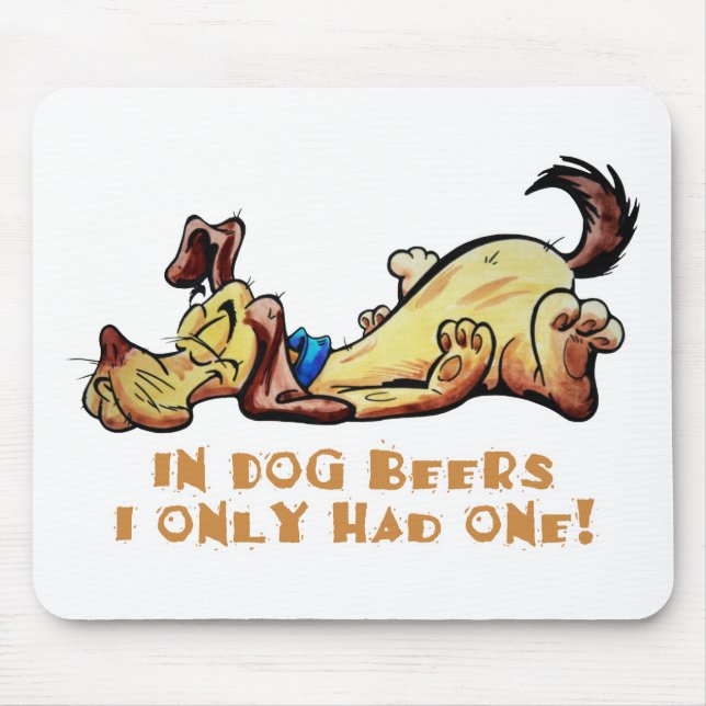 In Hundefrauben Mousepad (Vorne)