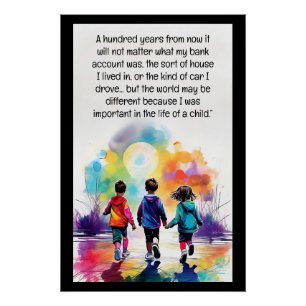 In hundert Jahren Poster