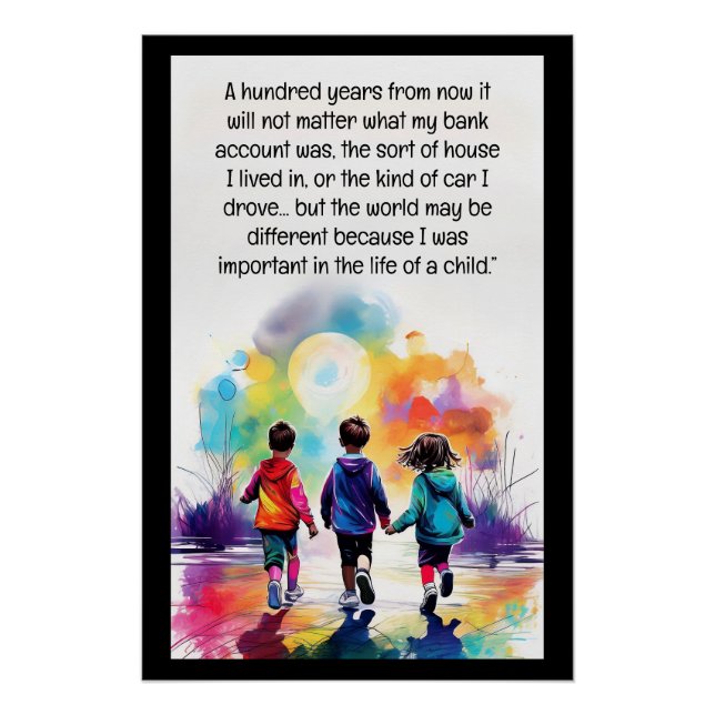 In hundert Jahren Poster (Vorderseite)