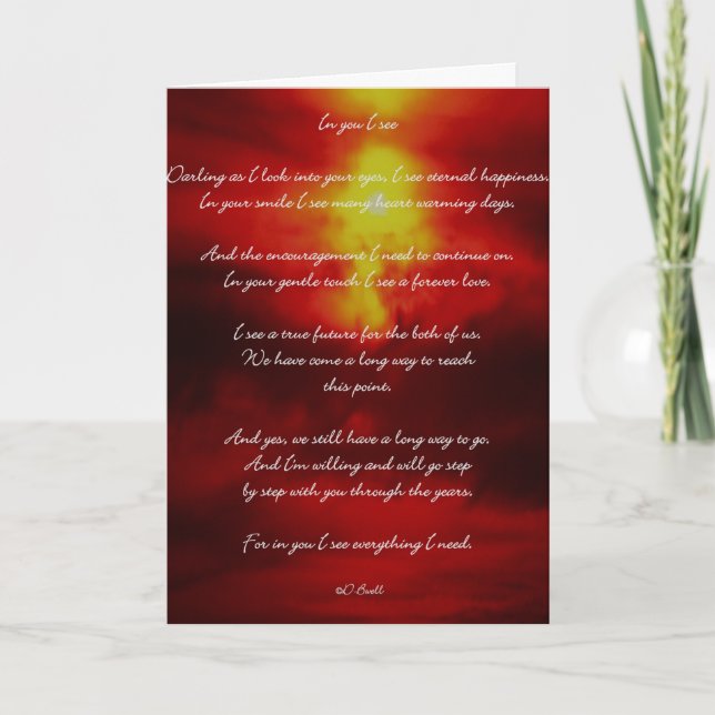 IN IHNEN SEHE ICH KARTE (Vorderseite)