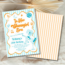 In ihrem Showgirl Era Niedlich Spaß 30. Geburtstag Einladung