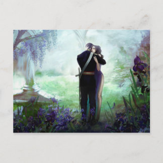 In Ihrer Arm-Postkarte Postkarte