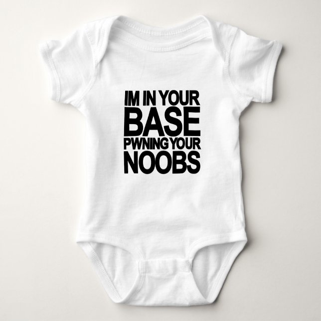 In Ihrer Basis Baby Strampler (Vorderseite)