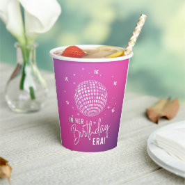 In ihrer Geburtstagszeit, Party der Ära, Party der Pappbecher