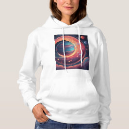 💖 🌠 "In Ihrer Umlaufbahn gefangen" Hoodie