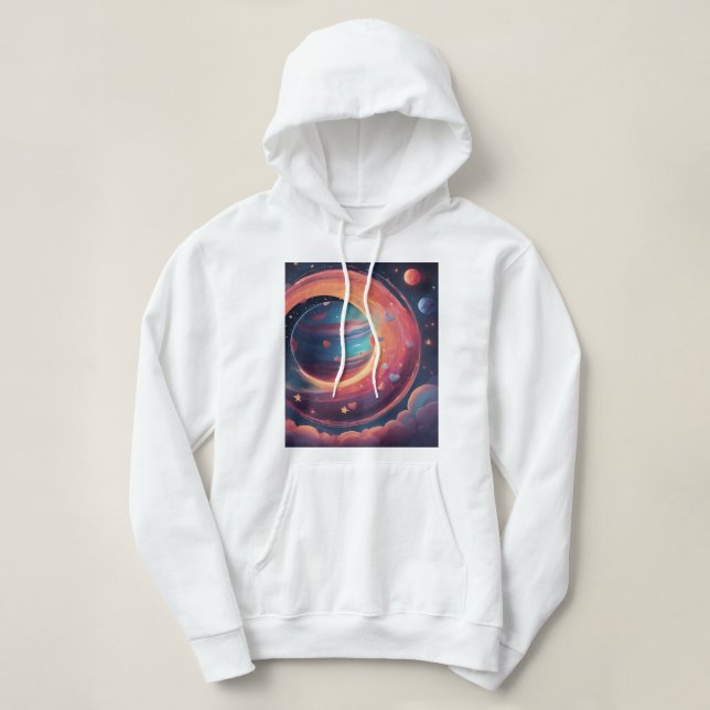 💖 🌠 "In Ihrer Umlaufbahn gefangen" Hoodie