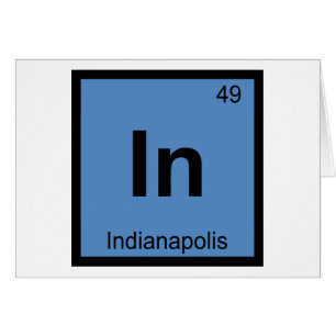 In - Indianapolis Indiana Chemie Periodensystem