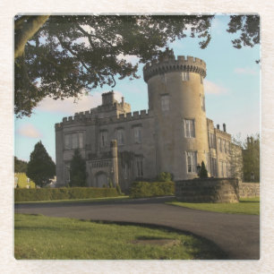 In Irland, der Seiteneingang von Dromoland Castle Glasuntersetzer