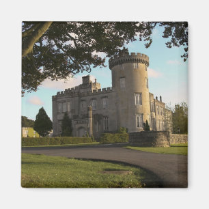 In Irland Eingang zum Schloss Dromoland Magnet