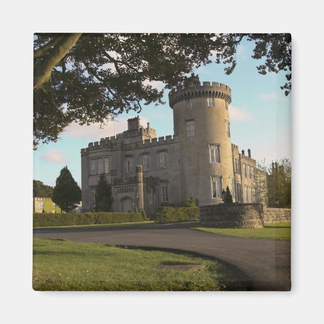 In Irland Eingang zur Burg Dromoland Magnet (Vorne)