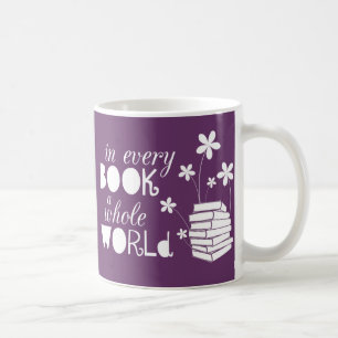 In jedem Buch eine ganze Welt Tasse