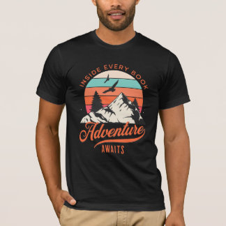 In jedem Buchabenteuer erwartet Herren T - Shirt