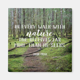 In jedem Weg mit Natur-Magneten Magnet