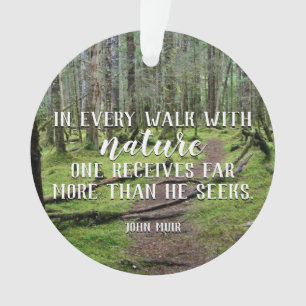 In jedem Weg mit Natur-runder Verzierung Ornament