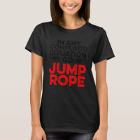 In jeder verworrenen Situation gehen Jump Rope Rop
