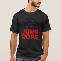 In jeder verworrenen Situation gehen Jump Rope Rop