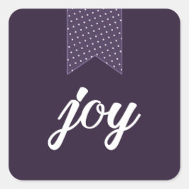 In Joy Sticker ummantelt