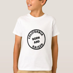 In Kalifornien geboren und aufgewachsen Illustrati T-Shirt