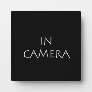 in Kamera Fotoplatte