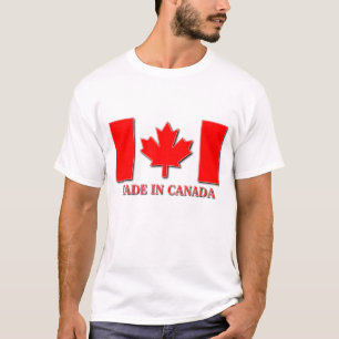 In Kanada Hergestelltes Shirt Kanadischer Stolz