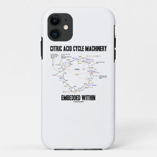 In Krebs eingebettete zitrische Zykturmaschine iPhone 11 Hülle