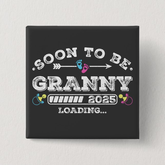 In Kürze wird Granny 2025 Knopf für das Laden des  Button (Vorderseite)