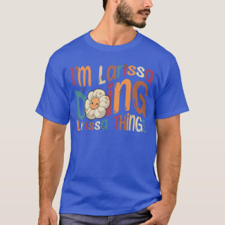 In Larissa macht Larissa-Sachen Lustig Groovy Retr T-Shirt