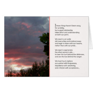 In letzter Zeit war es nicht einfach...Beziehungen