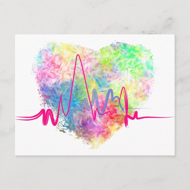 In Liebe A2 Postkarte (Vorderseite)