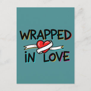 In Liebe Eingehüllt Postkarte
