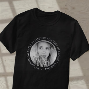 In Liebe Erinnerung Einfache Moderne Benutzerdefin T-Shirt