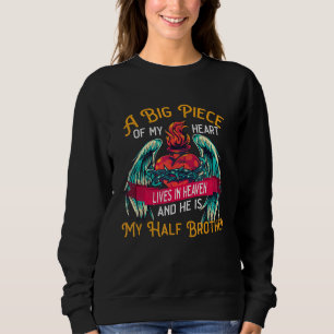 In Liebe Erinnerung halb Bruder Angel wing in mein Sweatshirt