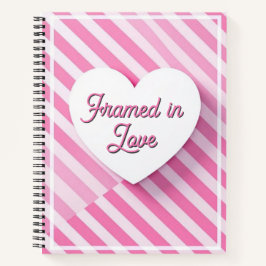 In Liebe gerahmt Notizbuch