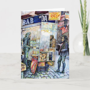 In Liebe mit Ärger und in Schwierigkeiten mit der  Karte