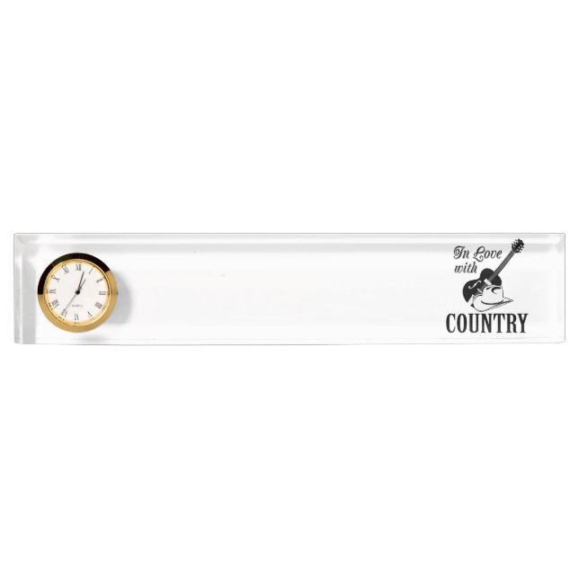 In Liebe mit dem Land Namensplakette (Vorderseite)