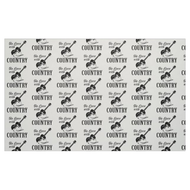 In Liebe mit dem Land Stoff (Fat Quarter (45,7 x 55,9 cm))